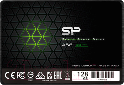 SSD диск Silicon Power A56/A55 128Gb (SP128GBSS3A56B25) - фото