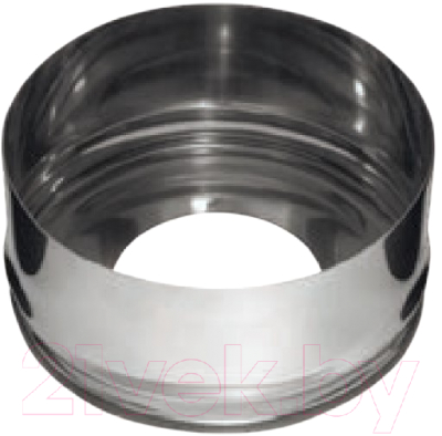 Заглушка дымохода Ferrum 430/0.5мм Ф115x200 / f1403 - фото