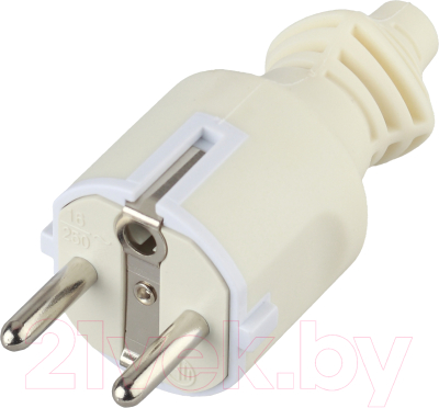 Вилка штепсельная ЭРА V4(W) / Б0019188 - фото