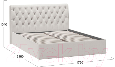 Каркас кровати ТриЯ Скарлет 160x200