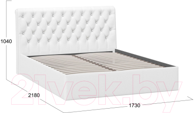 Каркас кровати ТриЯ Скарлет 160x200