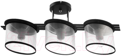 Люстра Aitin-Pro НПБ DA5049/3B (черный/хром) - фото