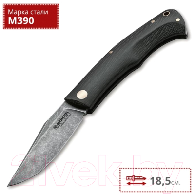 Нож складной Boker Solingen Boxer Edc Black / 111129