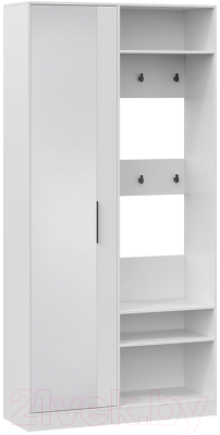 Секция в прихожую ТриЯ Агата (белый) - фото
