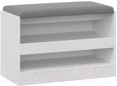 Тумба в прихожую ТриЯ Агата (белый) - фото