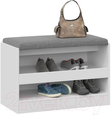 Тумба в прихожую ТриЯ Агата (белый)