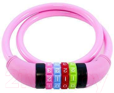 Велозамок АВАНгард ВС-T10К Техно Пинк - фото