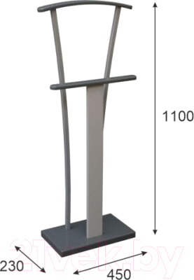 Стойка для одежды Мебелик Костюмная Галант 360