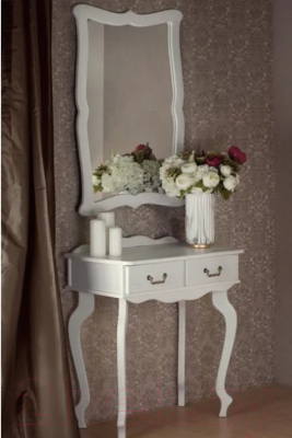 Зеркало Мебелик Берже 23 (белый ясень)