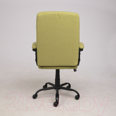 Кресло офисное AksHome Mark Chrome (светло-зеленый)