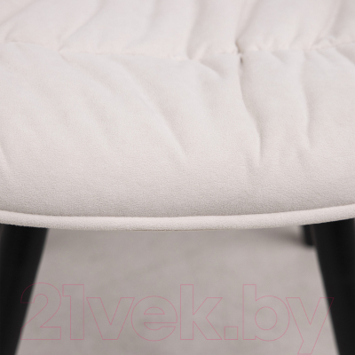 Стул Аврора Сантана 2 (бежевый велюр вивальди 02/черный)