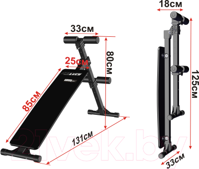 Скамья для пресса Leco Starter / гп420