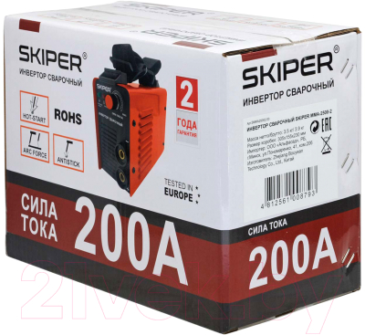 Инвертор сварочный Skiper ММА-2500-4