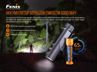Фонарь для велосипеда Fenix Light BC26R
