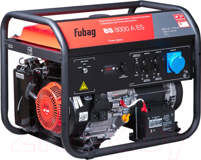 Бензиновый генератор Fubag BS 8000 A ES - фото