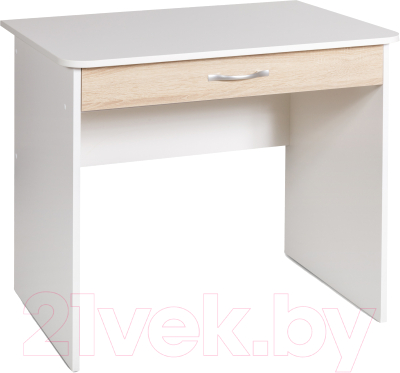 Письменный стол Мебель-Класс Форум (белый/дуб сонома) - фото