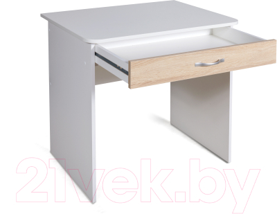 Письменный стол Мебель-Класс Форум (белый/дуб сонома)