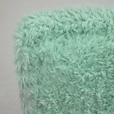 Кресло офисное AksHome Fluffy (искусственный мех мятный)