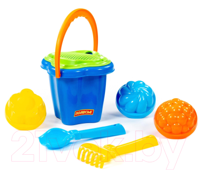 Набор игрушек для песочницы Полесье №21 / 2136