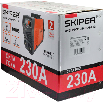 Инвертор сварочный Skiper ММА-2800-4