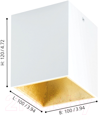 Точечный светильник Eglo Polasso 94498