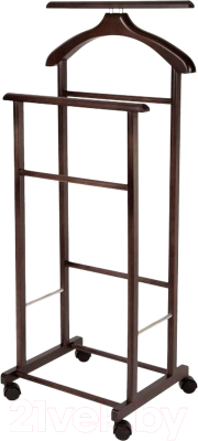 Стойка для одежды Мебелик Костюмная на колесах В 22Н - фото