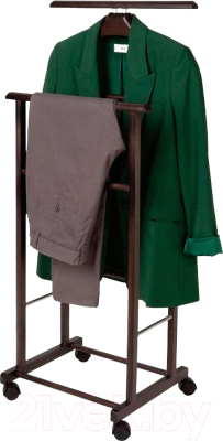 Стойка для одежды Мебелик Костюмная на колесах В 22Н