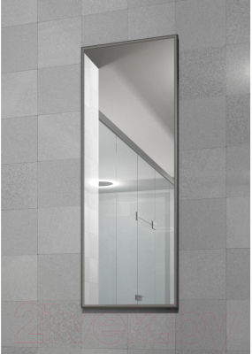 Зеркало Мебелик Сельетта-6 (матовое серебро)