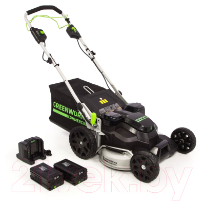 Газонокосилка электрическая Greenworks TwinForce 2515607