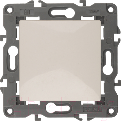 Клавиша для выключателя ЭРА Elegance 14-1111-02 / Б0047863 - фото