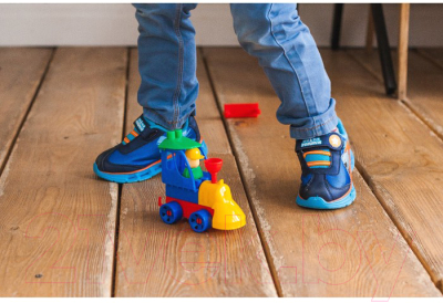 Игрушка-конструктор Соломон Мой город. Поезд / 3136213