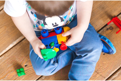 Игрушка-конструктор Соломон Мой город. Поезд / 3136213