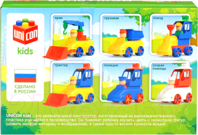 Конструктор Соломон Мой город. Пожарная машина / 3136209