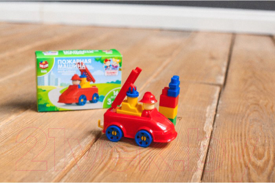 Конструктор Соломон Мой город. Пожарная машина / 3136209