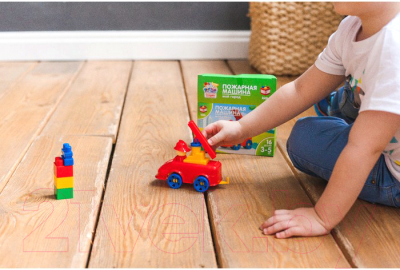 Конструктор Соломон Мой город. Пожарная машина / 3136209