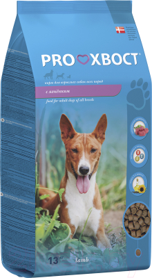Сухой корм для собак ProХвост Ягненок (13кг) - фото