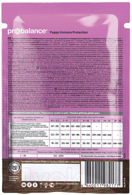 Влажный корм для собак ProBalance Puppy Immuno
