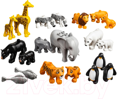 Конструктор Lego Duplo Дикие животные 45012