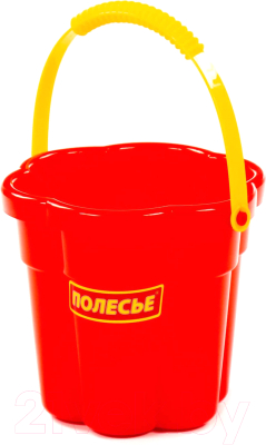 Ведерко для игры в песочнице Полесье Цветок / 35431 - фото