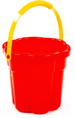 Ведерко для игры в песочнице Полесье Цветок / 35431