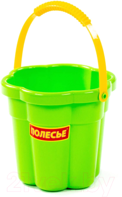 Ведерко для игры в песочнице Полесье Цветок / 35431