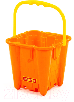 Ведерко для игры в песочнице Полесье Замок / 57044 - фото