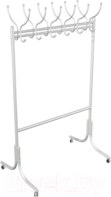 Вешалка для одежды Мебелик Напольная на колесах М 11 - фото