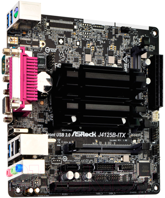 Материнская плата AsRock J4125B-ITX