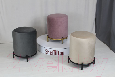 Пуф Sheffilton SHT-B6 / 208958 (пыльная роза/золото)