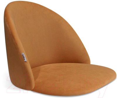 Стул барный Sheffilton SHT-ST35/S29 (горчичный/черный муар)