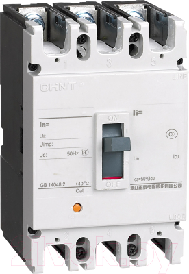 Выключатель автоматический Chint NM1-125S 3P 25А 25kА - фото