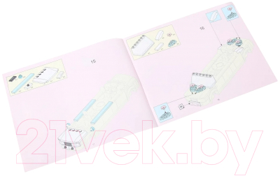 Конструктор Sluban Розовая мечта. Свадебный автомобиль / M38-B0767 (204эл)