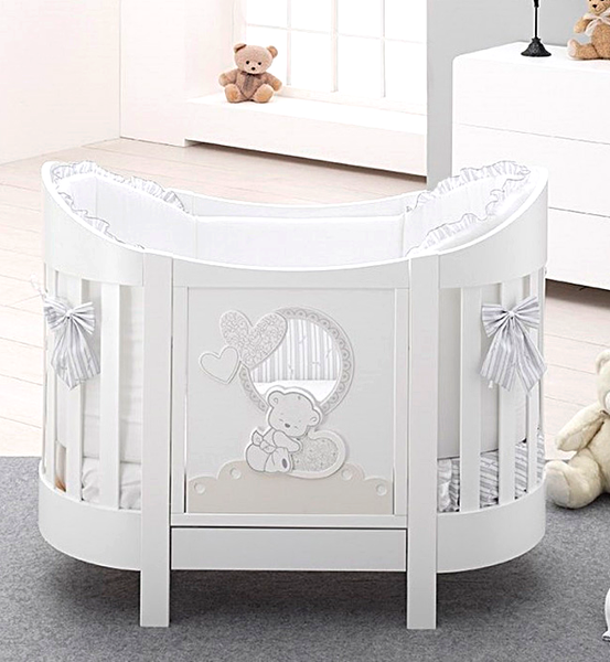 Детская кроватка Italbaby Love Oval / 070.1400-0405
