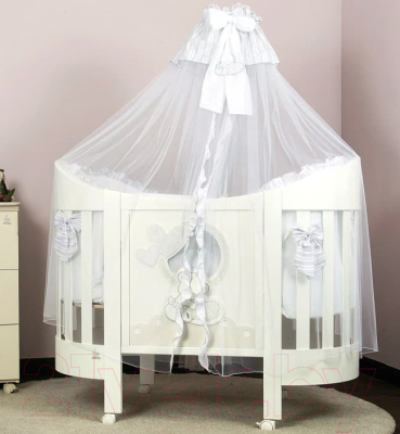 Балдахин на кроватку Italbaby Love Oval / 800.0040-5